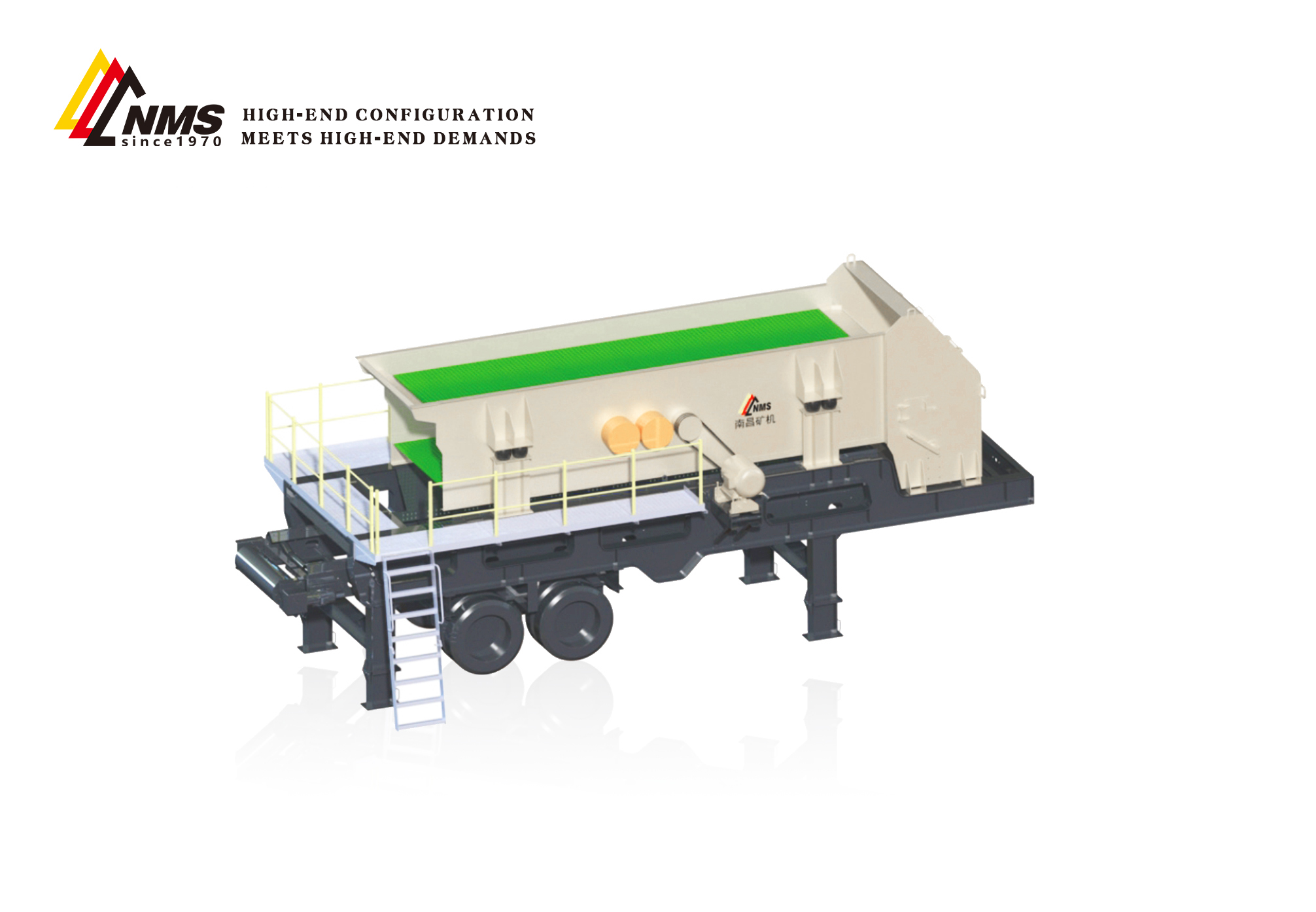 MP Series wheeled mobile crushing & screening plants