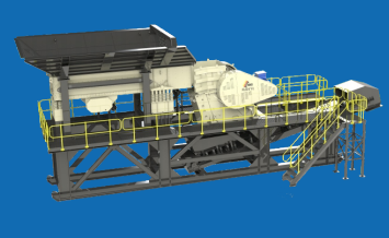 MK Series sled mobile crushing & screening plants